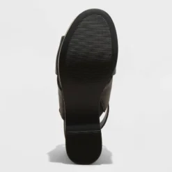 Universal Thread Women's Naomi Wood Wedge Heels with Memory Foam -Universalthread GUEST cb19192c c31d 4332 a0f2 db408b5c1417