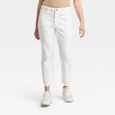 Universal Thread™ Women's High-Rise Bootcut Jeans - White 5 Universal Thread™ Women's High-Rise Bootcut Jeans - White - Image 3