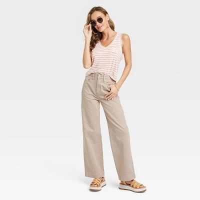 Women's High-Rise Wide Leg Jeans - Universal Thread™ 4 Women's High-Rise Wide Leg Jeans - Universal Thread™ - Image 2