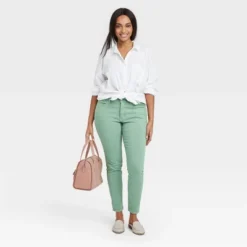Universal Thread Women's Mid-Rise Skinny Stretch Ankle Jeans - Green -Universalthread GUEST e265bc9c 7eb6 4dc8 9b60 c469fffcf3f7