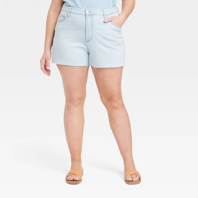 Universal Thread™ Women's High-Rise Midi Jean Shorts 6 Universal Thread™ Women's High-Rise Midi Jean Shorts - Image 4
