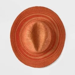 Universal Thread Brown Striped Western Cowboy Hat - S/M