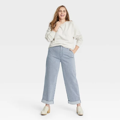 Universal Thread Women's High-Rise Straight Jeans - Ankle Length 7 Universal Thread Women's High-Rise Straight Jeans - Ankle Length - Image 5