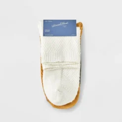 Universal Thread Women's Textured Stitch Ankle Socks, 3-Pack